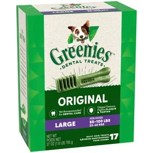 27 oz. Greenies Large Tub Treat Pack (17 Count) - Treats
